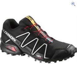 Salomon Men's Speedcross 3 Trail Running Shoes - Size: 13.5 - Colour: BLACK-CLOUD